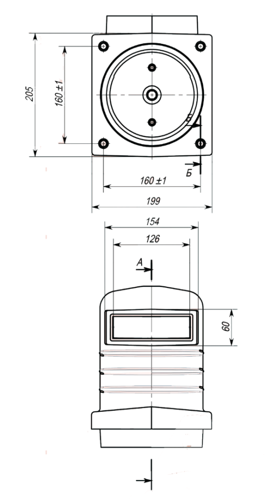 Полимерный изолятор проходной 10 кВ ИПЭЛ 10-071-00 УХЛ2
