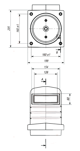 Полимерный изолятор проходной 10 кВ ИПЭЛ 10-071-00 УХЛ2