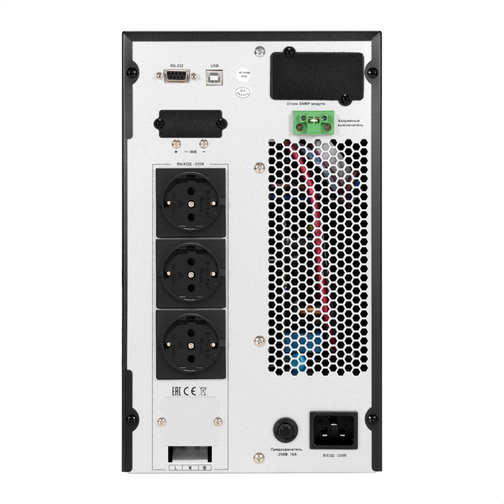 ИБП PowerExpert TL-3000.72V.LCD.AVR.3SH.USB.RS232.SNMP