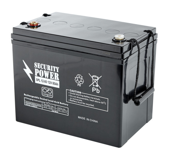 Аккумуляторная батарея Security Power SPL 12-80 12V/80Ah