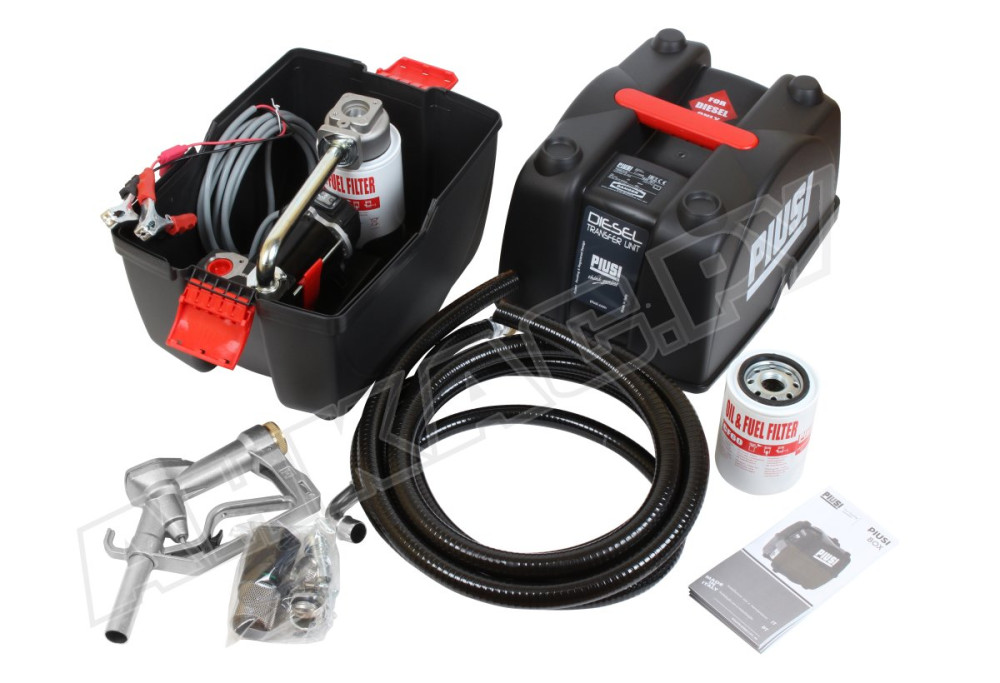 Мобильный комплект Piusi Piusibox 12V Pro black