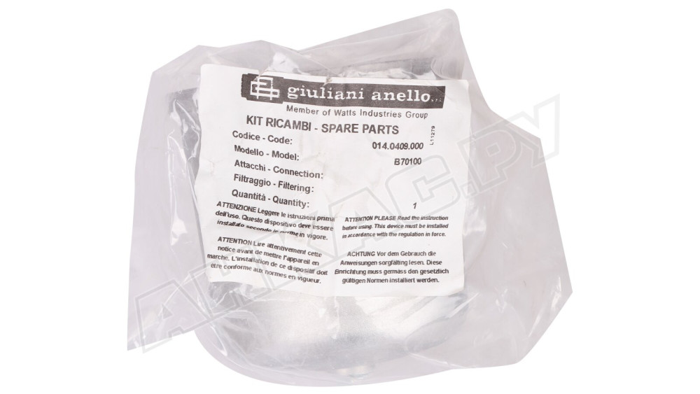 Колба фильтра Giuliani Anello B70100