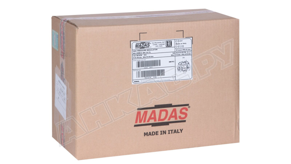 Регулятор давления газа Madas RG/2MBCZ DN 50 FL, RBC32Z R150