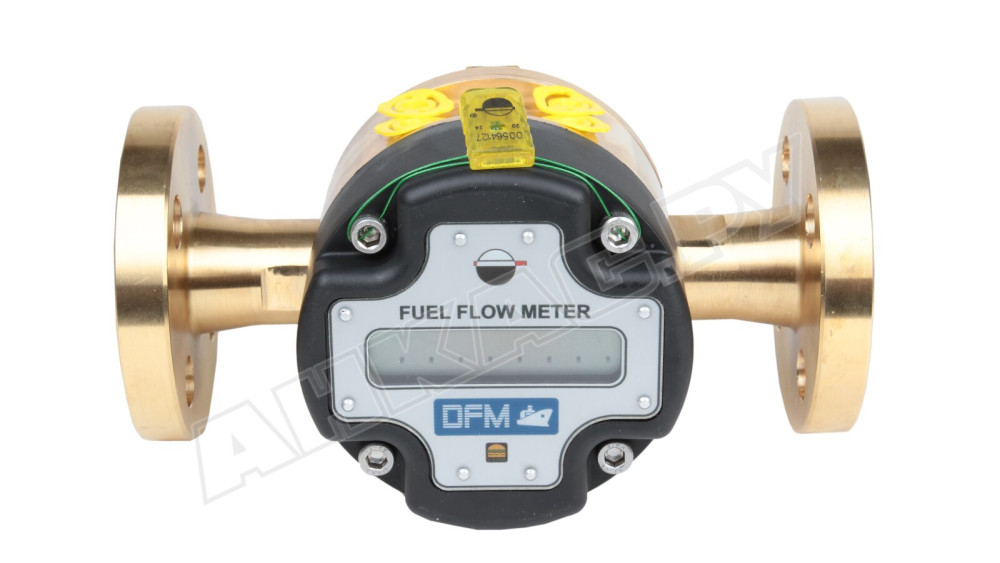Расходомер топлива Технотон DFM Marine 1000C (автономный) с фланцем