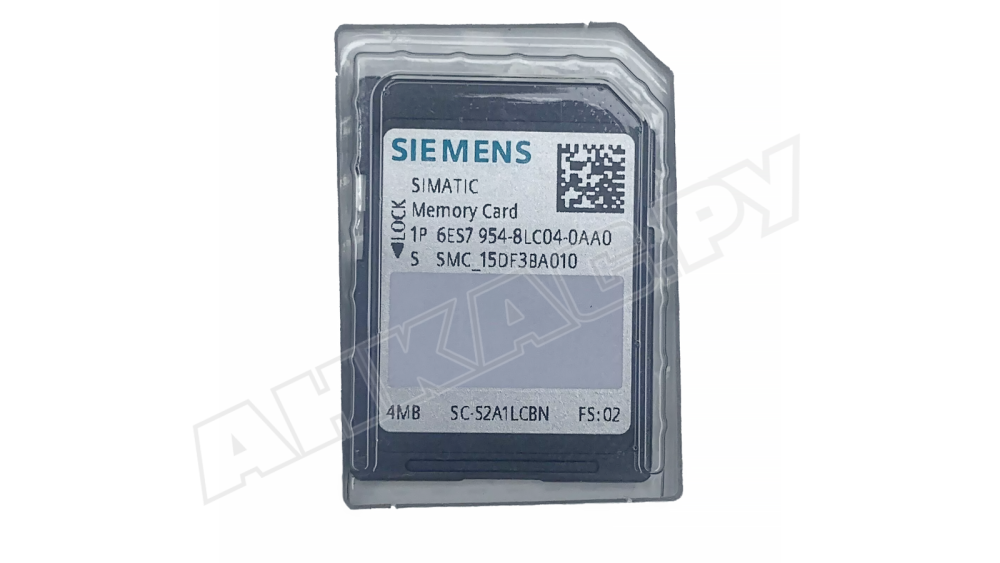 Карта памяти Siemens Simatic, 6ES7954-8LC04-0AA0