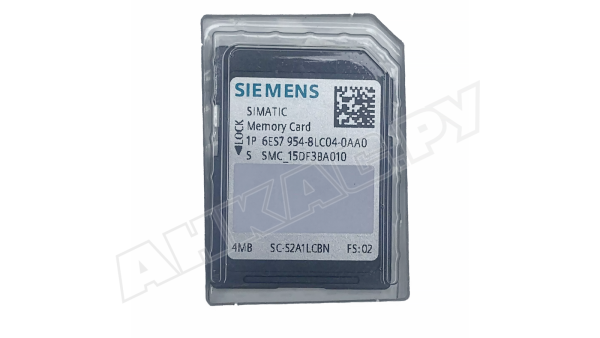 Карта памяти Siemens Simatic, 6ES7954-8LC04-0AA0