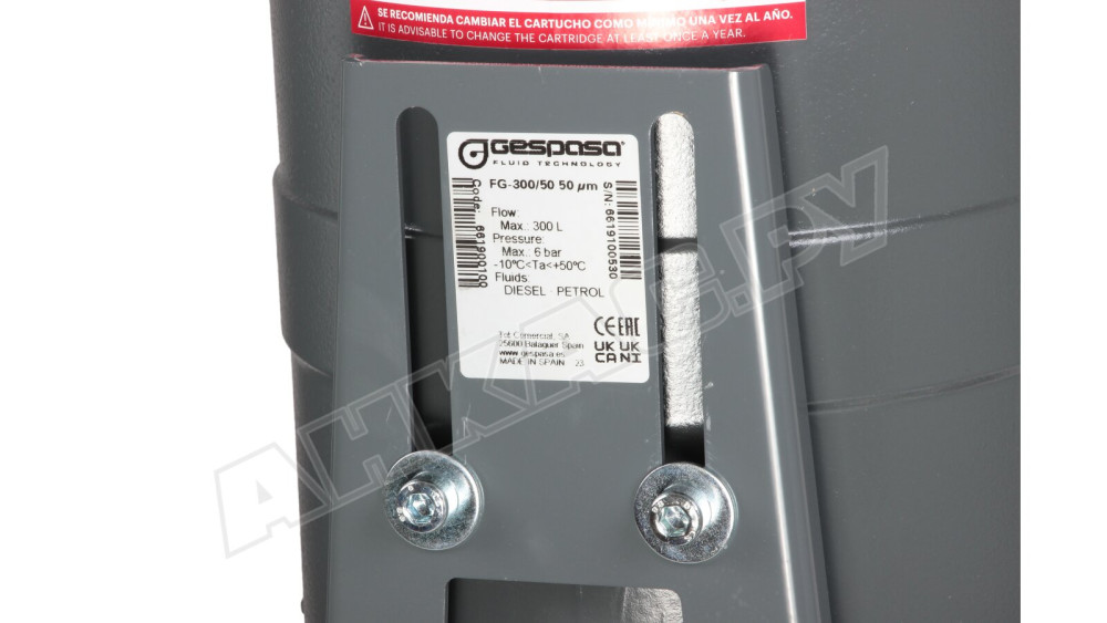 Фильтр-сепаратор топливный Gespasa FG-300x2, 66062