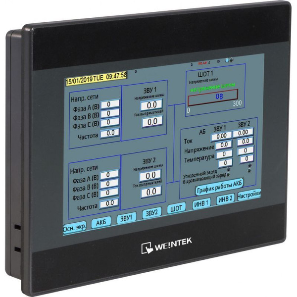 Панель оператора ЗВС 7"