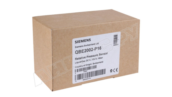 Датчик давления Siemens QBE2002-P16
