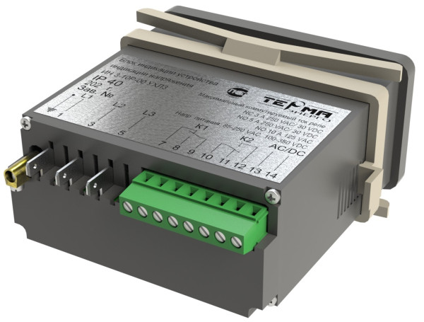 Устройство индикации напряжения ИН 3-10Р-00 УХЛ3 (реле «сухой контакт»)