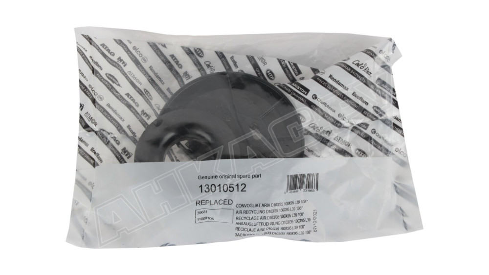 Направляющая всасываемого воздуха Elco 13010512