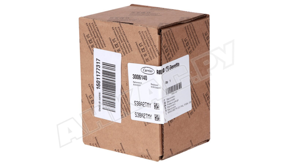 Манометр Italmanometri 40 бар, 3006140