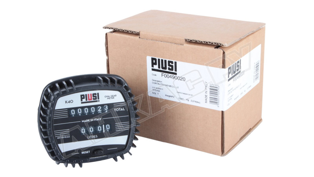 Счетчик масла механический Piusi K40