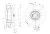 Центробежный вентилятор Ebmpapst R1G220AB3592
