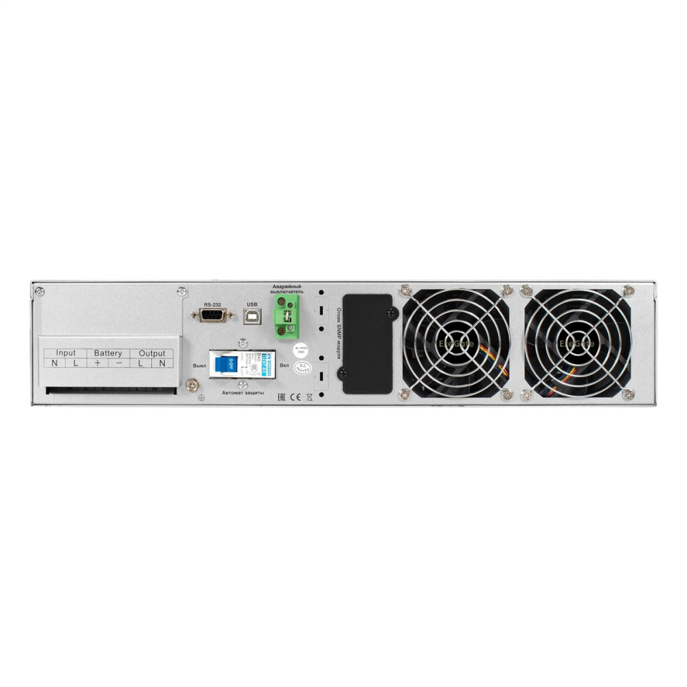 ИБП PowerExpert ULS-575-6kVA.LCD.AVR.T.USB.RS232.SNMP.2U