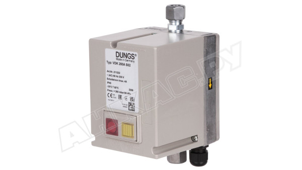 Блок контроля герметичности Ecoflam VDK 200 A S02 230 В 50 Гц