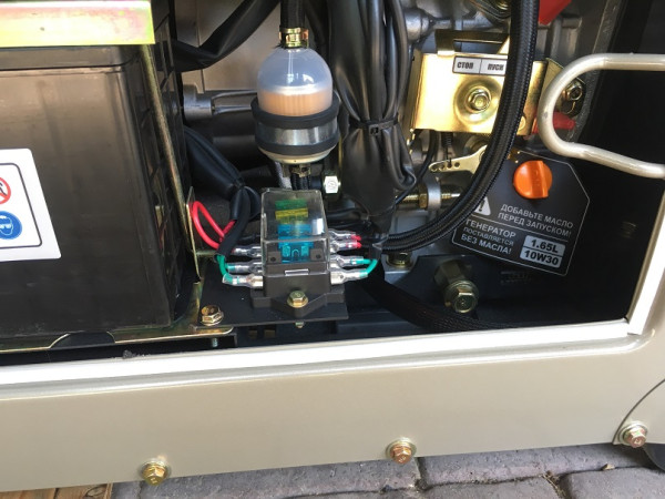 Дизельная электростанция Ecovolt DG8500SE, мощность: 5.5 кВт, число фаз:1