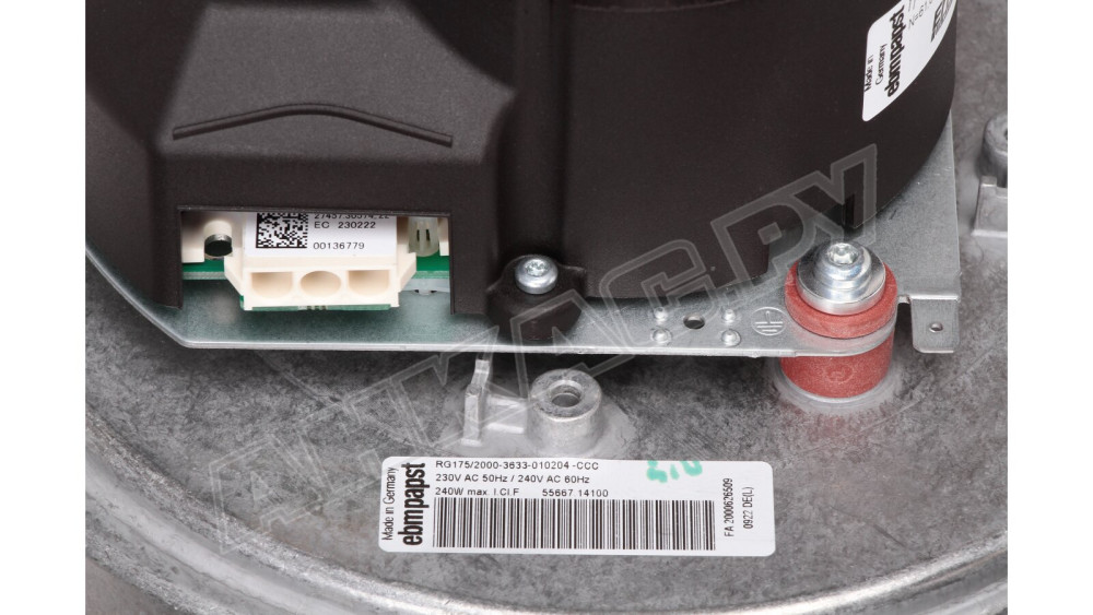 Центробежный вентилятор Ebmpapst RG175/2000-3633-010204