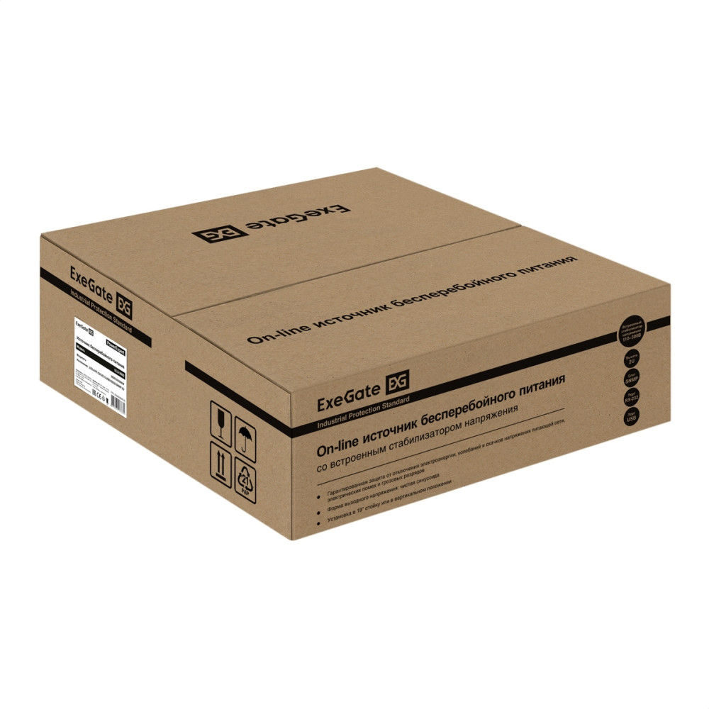 ИБП PowerExpert ULS-3000.LCD.AVR.1SH.2C13.USB.RS232 .SNMP.2U