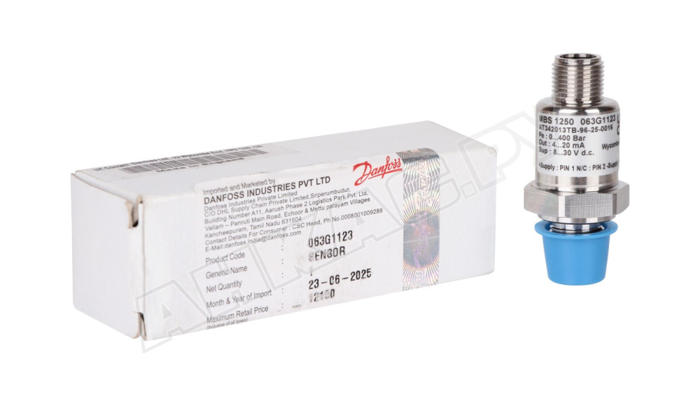 Преобразователь давления Danfoss MBS 1250, 063G1123