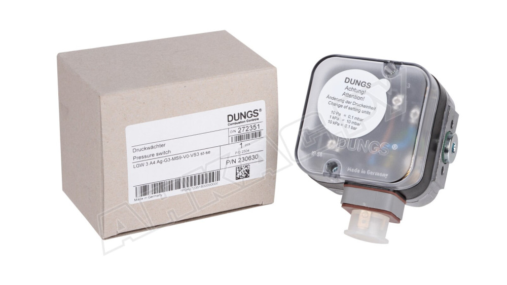 Реле давления Dungs LGW 3 A4 G3