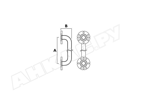 Фланцевая трубка Piusi 130 мм, R12229000