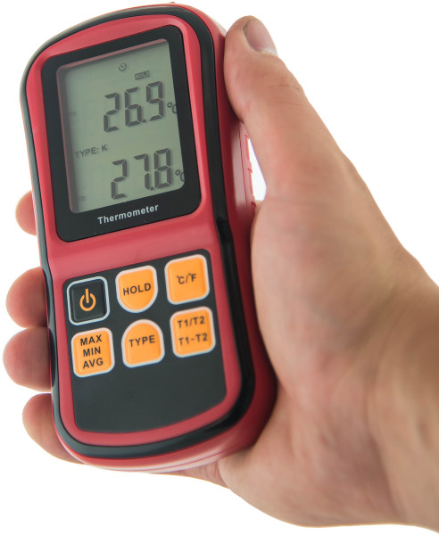 Измеритель температуры цифровой двухканальный МЕГЕОН 16312