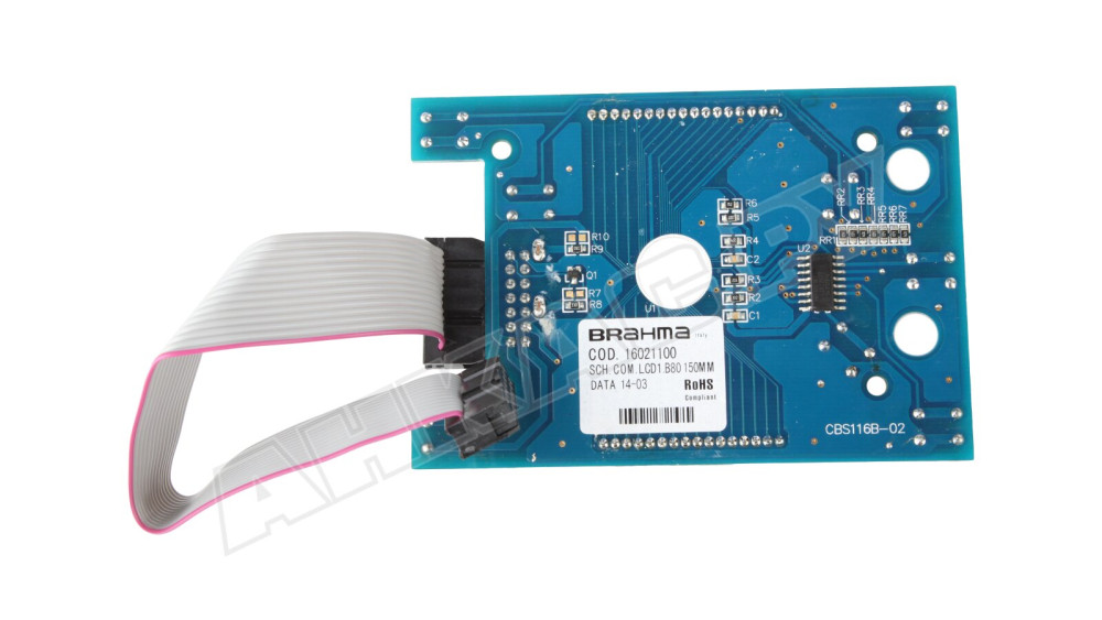 Плата с дисплеем Brahma SCH.COM.LCD1.B80 16021100