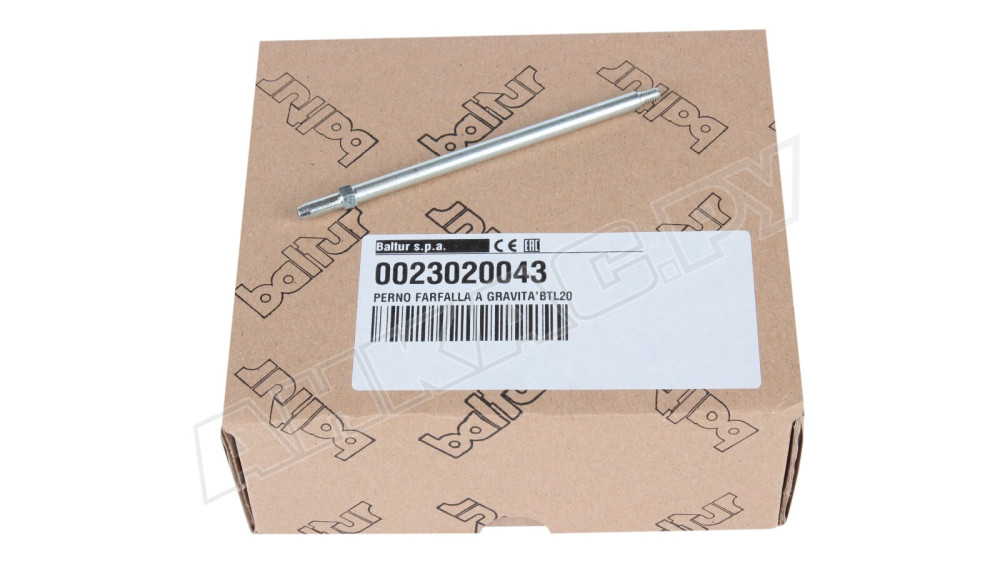 Вал воздушной заслонки Baltur Ø5 x 103 мм, 0023020043