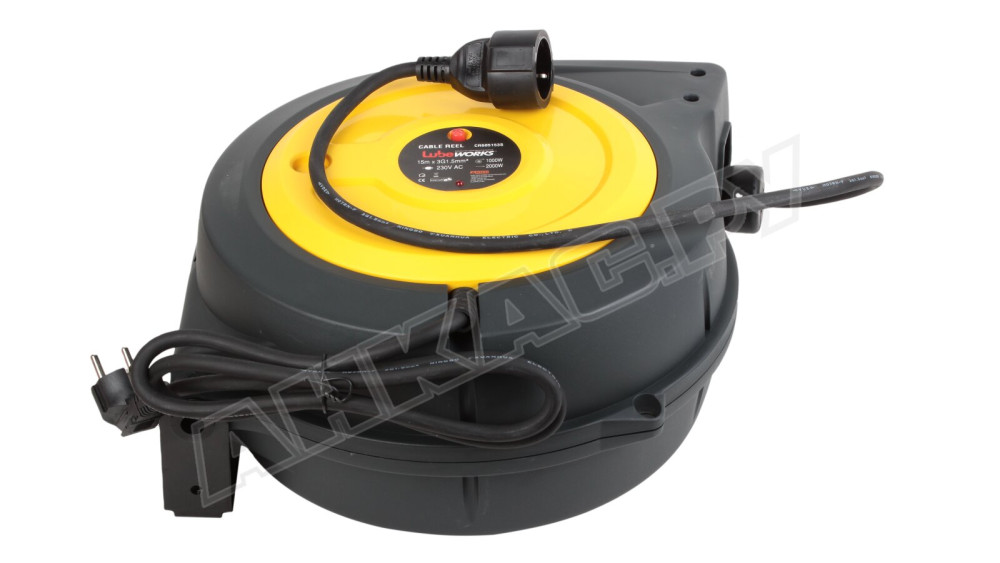 Катушка самосматывающаяся с кабелем Lubeworks 15 м, CR605153S