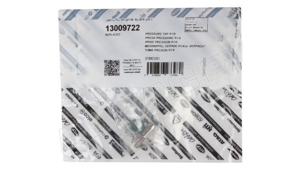 Ниппель измерения давления Elco R1/8", 13009722