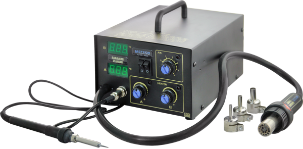 Паяльная станция с феном МЕГЕОН 00562