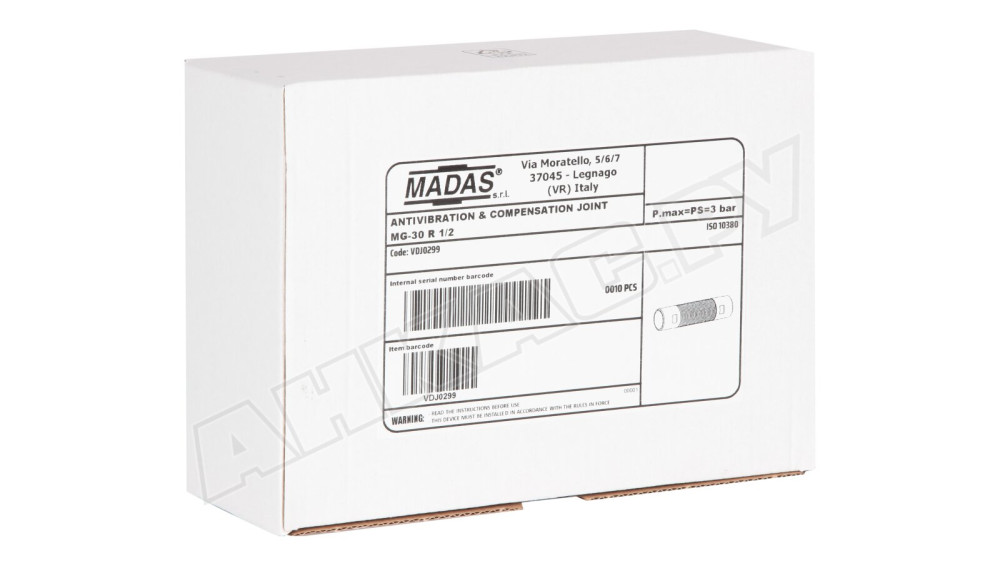 Газовый компенсатор Madas MG-30-02