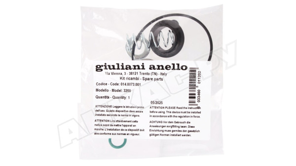 Ремкомплект фильтра Giuliani Anello 3200