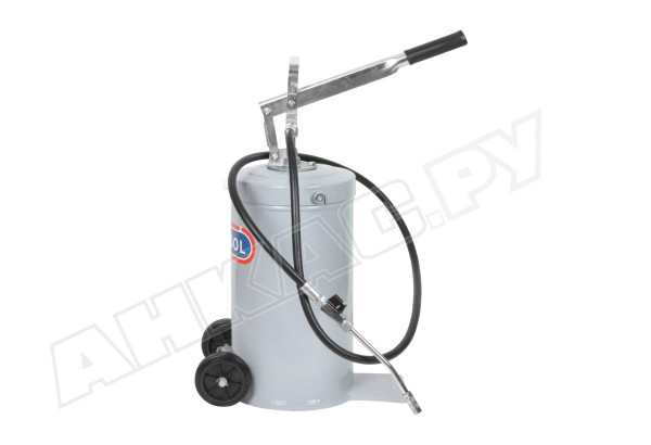 Нагнетатель смазки ручной 16 кг с колёсами Pressol, 17792