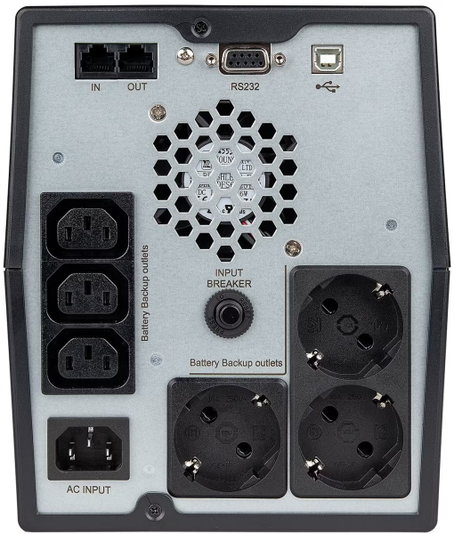 ИБП SMARTWATT UPS UNI PRO LCD 1000