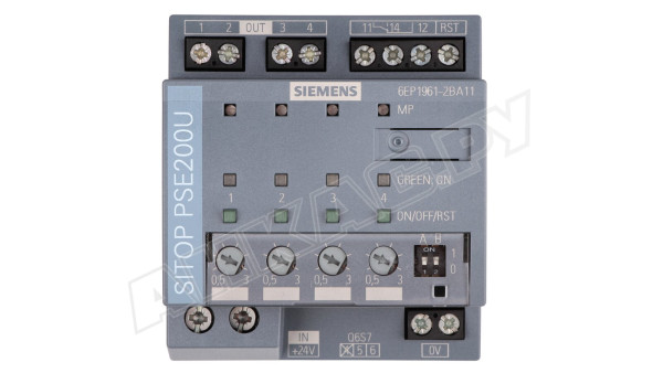 Модуль распределения Siemens Sitop PSE200U, 4 x 24 В / 3 А