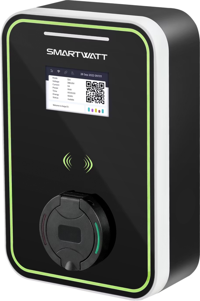 Электрозарядная станция SMARTWATT EVC AC 22K 3P CO Type2