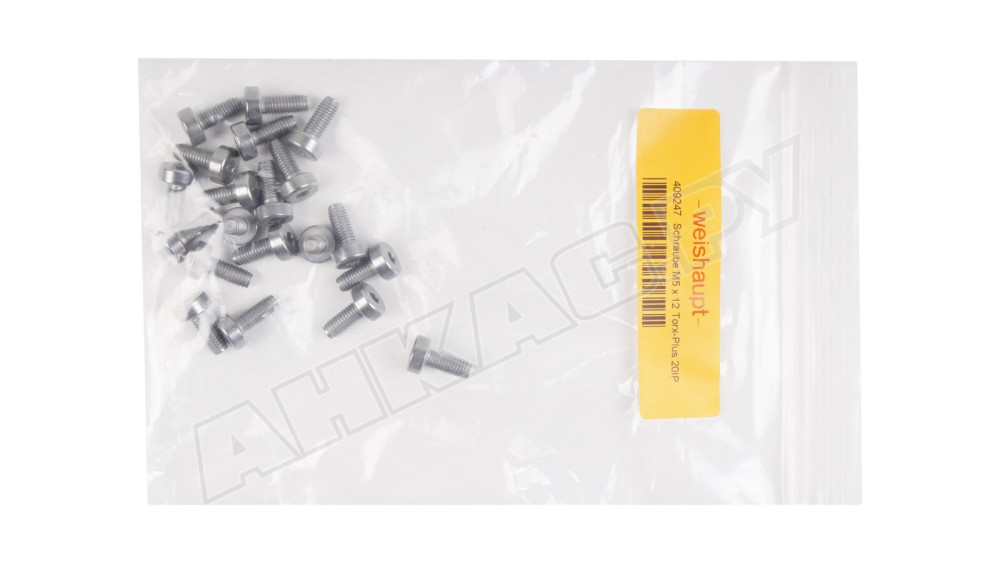 Винт Weishaupt М5 x 12 мм, 409247