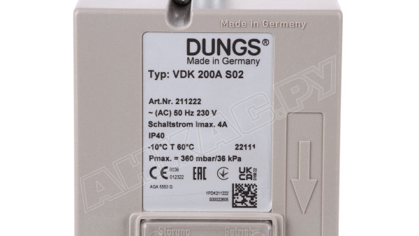 Блок контроля герметичности Elco VDK 200 A S02 230 В 50 Гц