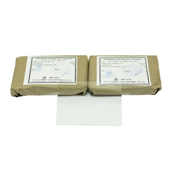 Стандартные стеклянные пластины (от 1,8 до 2,2 мм)