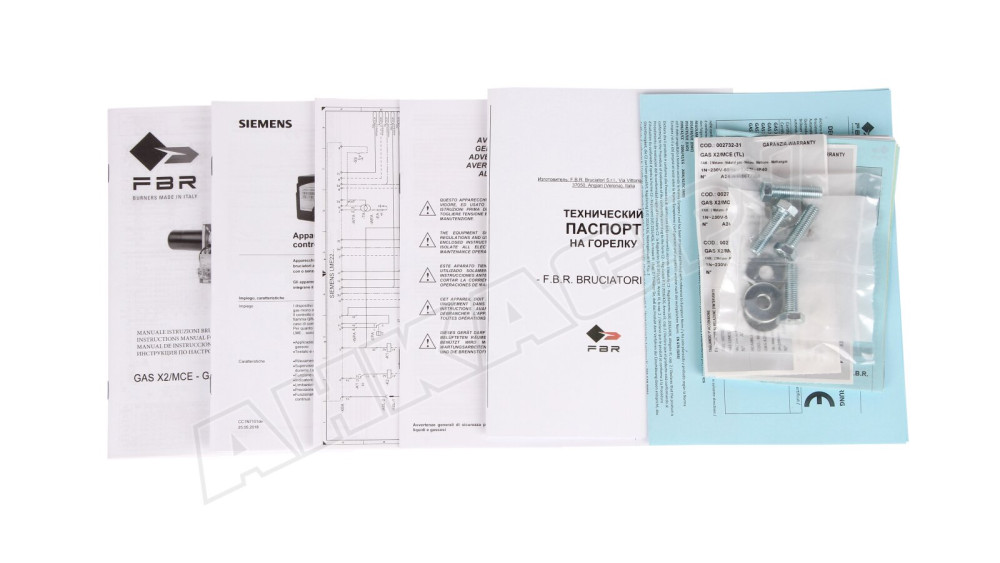 Газовая горелка FBR GAS X2/M CE TL + R. CE D3/4"- S