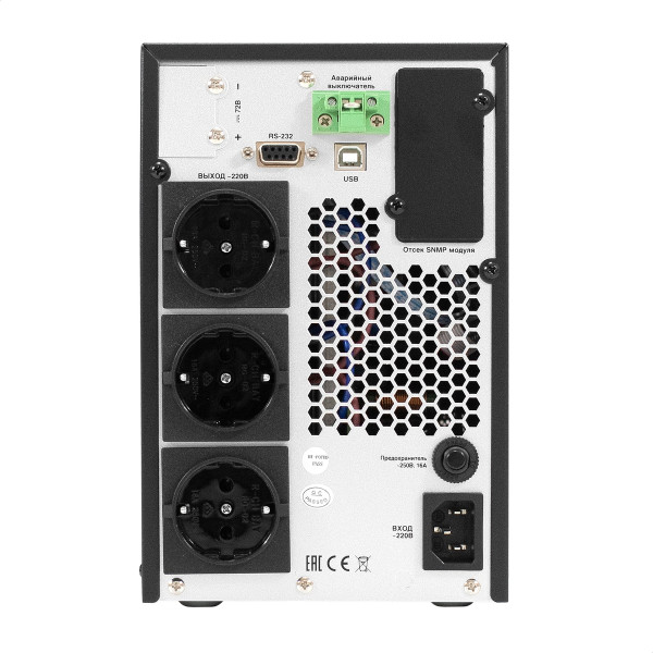 ИБП PowerExpert TL-2000.LCD.AVR.3SH.USB.RS232.SNMP