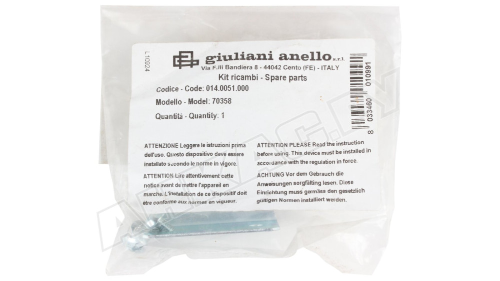 Монтажный кронштейн для фильтра Giuliani Anello 70358