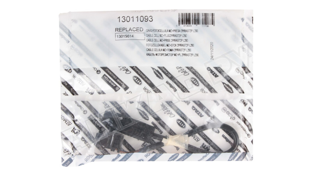 Кабель датчика пламени Elco 195 мм, 13011093