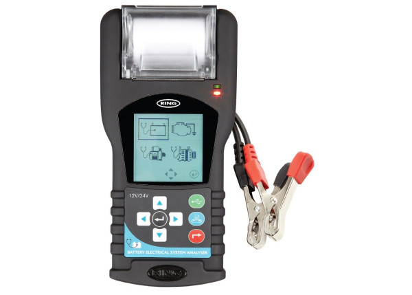 Тестер аккумуляторных батарей с термопринтером Ring Automotive, RBAG750