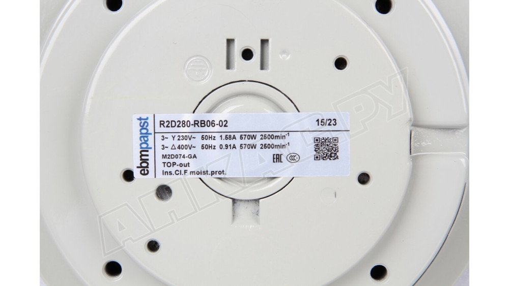 Центробежный вентилятор Ebmpapst, R2D280-RB06-02