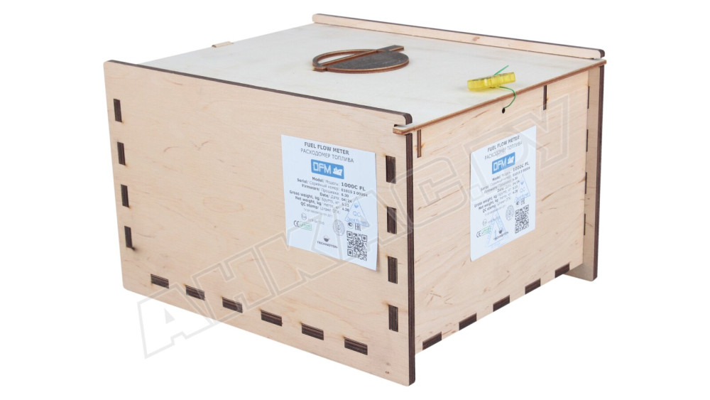 Расходомер топлива Технотон DFM Marine 1000C (автономный) с фланцем