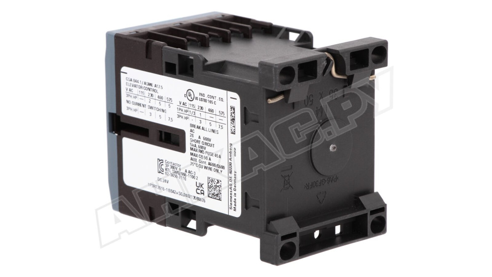 Контактор Siemens Sirius 3RT2016-1BB42