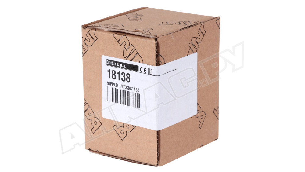 Ниппель переходной Baltur G3/8" - G1/2", 18138